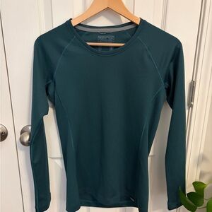 Patagonia Women's Teal Long Sleeve Midweight Base Layer Top